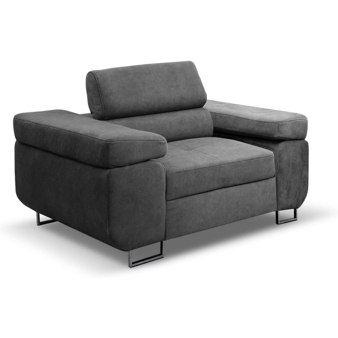 Der Relaxsessel misst 135 cm