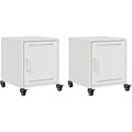 Geschlossener Stauraum an dem Nachttisch mit 36 x 39 x 43.5 cm