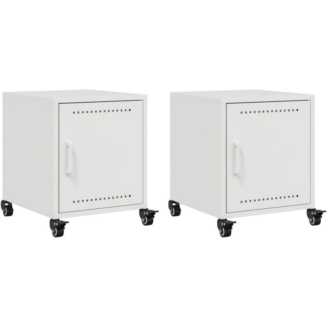 Geschlossener Stauraum an dem Nachttisch mit 36 x 39 x 43.5 cm