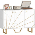 Sideboard verbindet Hoehenverstellung und ein Metallgestell