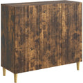 Sideboard verbindet verstellbare Ablagen und eine Drehfunktion