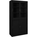 Sideboard mit Schiebetueren, geschlossenem Stauraum und verstellbaren Ablagen