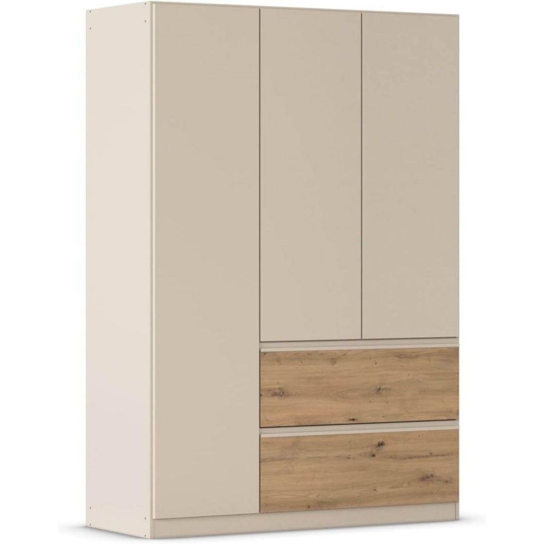 Der Kleiderschrank vereint Form und Schubladen
