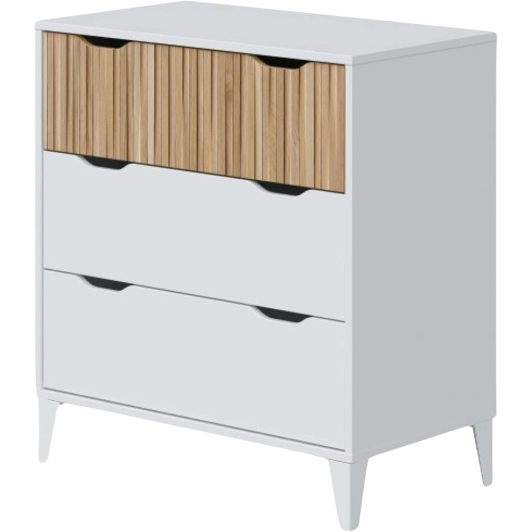 Sideboard mit 3 Schubladen und beschichteten Flaechen